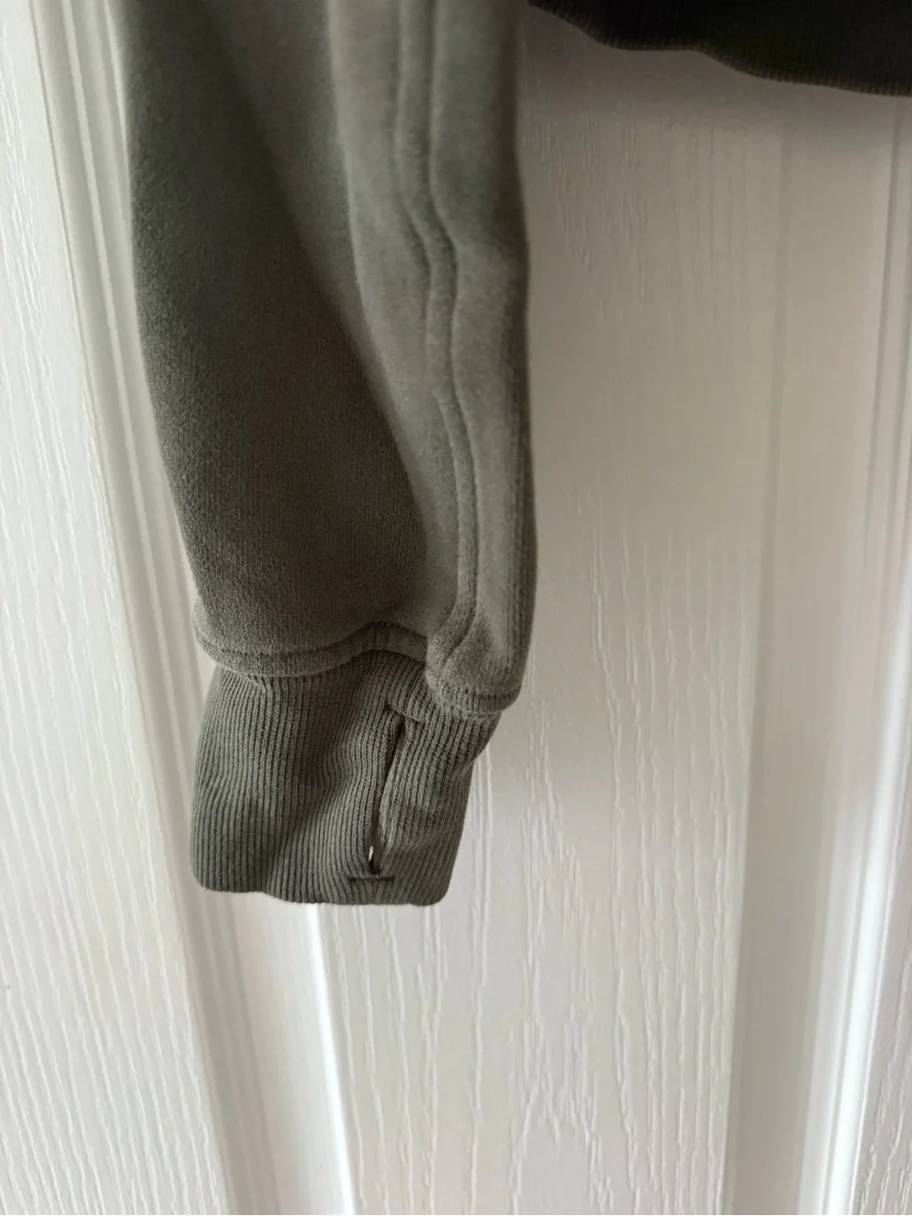 Green Lululemon Half-Zip Scuba
